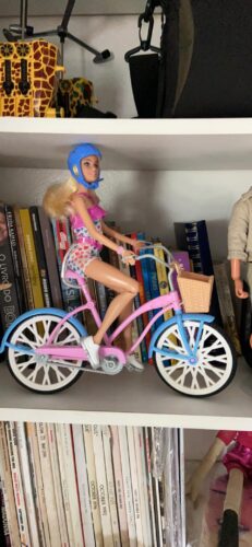 Barbie Conjunto de Brinquedo, Bicicleta com Boneca e Acessórios photo review